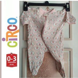 🎁 5/$25 -Footed Elephant Sleeper by Circo, 0-3 months